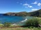 Hawaii Hanauma Bay Landscape View of Grass and Ocean