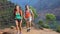 Hawaii hiking - couple on hike in Waimea Canyon Kauai