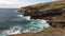 Hawaii, Island Of Oahu Cliffs And Sea, East Oahu Coastline, Lanai Lookout