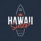 Hawaii surf. T-shirt and apparel design