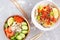 Hawaiian fish poke bowl