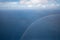 Hawaiian Rainbow crossing a dreamy seascape
