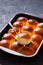 Hawaiian sweet rolls, soft buns in baking dish