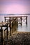 Hawcraig Pier, Aberdour, Scotland, UK