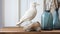 Hawk Look Bird Resin Sculpture For Natural Home Decor