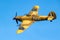 Hawker Hurricane IV warbird of World War II in flight at Kleine-Brogel Airbase. Belgium - September 14, 2019