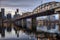 Hawthorne Bridge Willamette River Portland Oregon