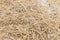 Hay backgrund texture. Dry grass for winter animals wood