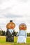 Hay Bale Bridal Couple