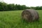 Hay Bale Farming Field