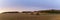 Hay Bale on the Prairies in Autumn