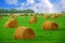 Hay bales