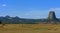 Hay Bales & Devils Tower, Wyoming