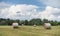 Hay Bales in a Hudson Valley Field