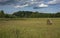 Hay Bales on an Indiana Farm