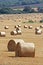 Hay bales in rural kent