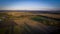 Hay bales in Scenic Rim, Queensland, Australia.