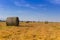 Hay Bales on a sunny winter day in North West, South Africa