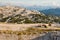 Hay bales on walking track in Hoher Dachstein Alps