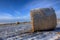 Hay Bales in Winter