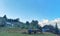 hay cart in the bucovina countryside