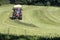 Hay harvest tractor