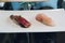 Hay Smoked Bonito and Amberjack Sushi