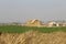 Hay stack in the fields of the country of Punjab