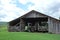 Hay Wagon Shed with Tractor