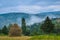 Haycock in Borsa, Maramures, Romania