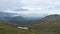 Haycock right, Seatallen left in mist, early morning