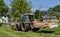 Haymaking, tractor