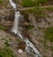 Haystack Falls Crosses Going To The Sun Road