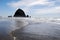 Haystack Rock at Cannon Beach