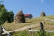 Haystacks in the Apuseni Mountains from Romania