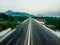 Hazara Motorway Pakistan, Top view of the motorway, motorway passes through mountains