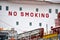 Hazard. No smoking on the ship.