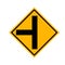 Hazard warning attention sign with exclamation mark symbol sign with exclamation mark symbol Road Sign ,Vector Illustration