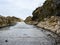 Hazardous Road through Mountain Rocks in Naran Kaghan Valley, Pakistan