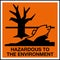 Hazardous Substances Identification Storage Area Marking Label Warning Symbol Hazardous to Environment