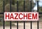 HAZCHEM Sign