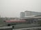 Haze over housing estate in Malaysia