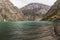 Hazor Chasma lake in Marguzor Haft Kul in Fann mountains, Tajikist