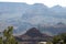 Hazy image of the Grand Canyon