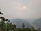 Hazy Skies Due to California Wildfire