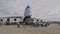 HD Antonov 225 Mriya airplane with opened cargo