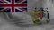 HD of the British Antarctic Territory flag