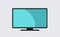 HD resolution icon for web and TV. Flat design