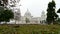 HD stock timelapse video of Victoria Memorial, a large marble building in Central Kolkata