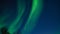 HD Time-lapse of Northern Light Aurora Borealis in the night sky